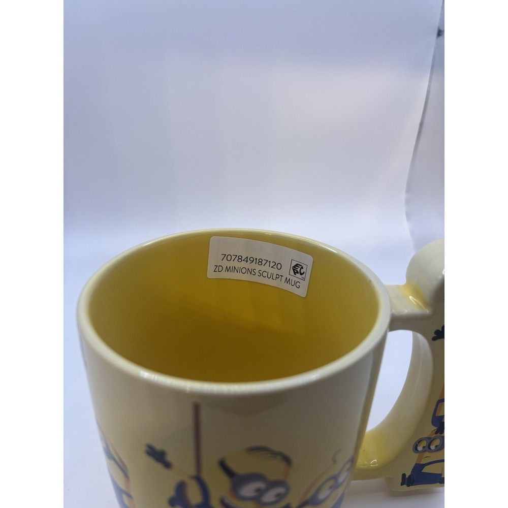 NEW Zak Designs Minions Sculpted Hande Mug Minions Despicable Me 17 Oz Large - Picture 12 of 13